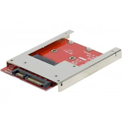 PC-Gehäuse Genérica EXC 307603 2,5'' Aluminium Rot für mSATA SSD