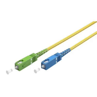 Glasfaserkabel Goobay 25 m OS2 SC-APC/SC-UPC FTTH Singlemode