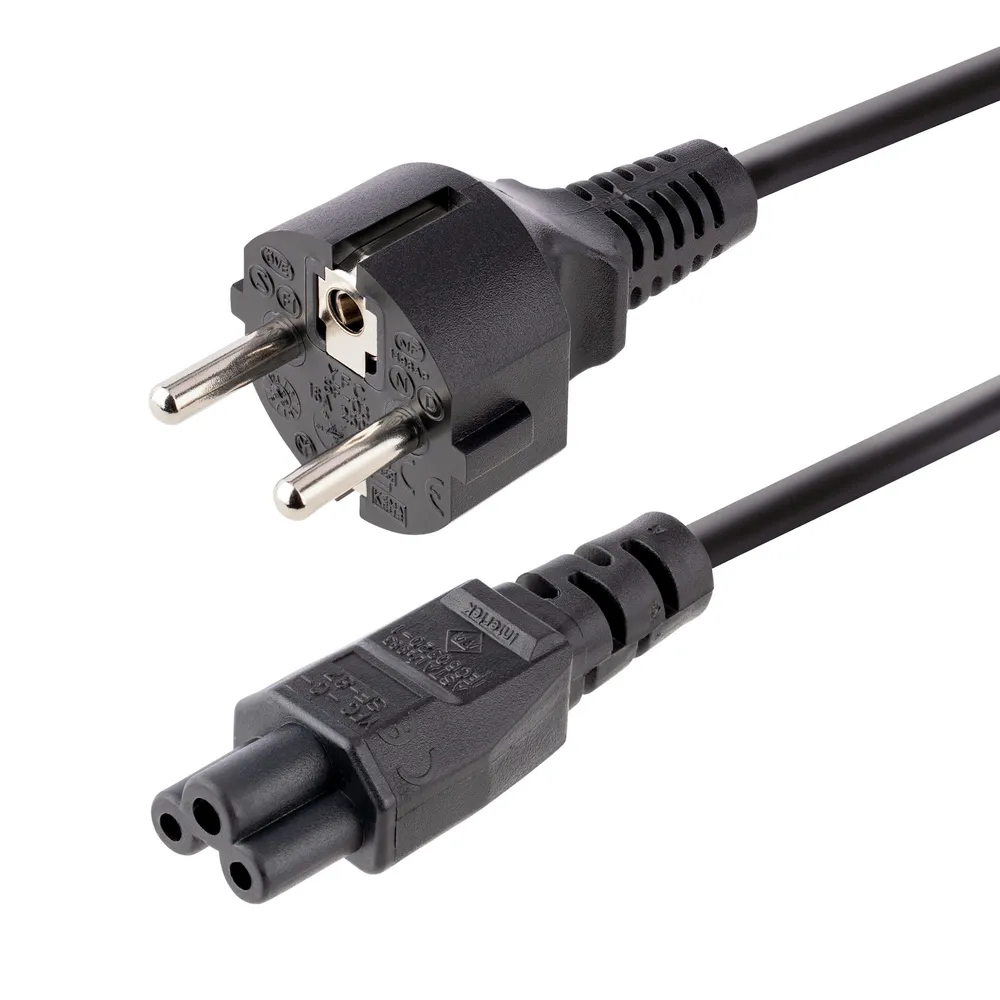 Netzkabel Genérica 753E-3M-POWER-LEAD 3 m Schuko auf C5 2,5A 250V