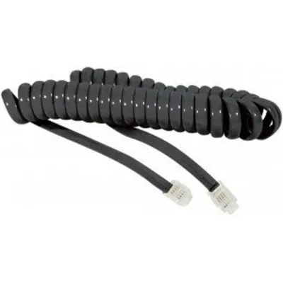 Telefonkabel Dacomex RJ-9 Stecker zu Stecker 2 m schwarz