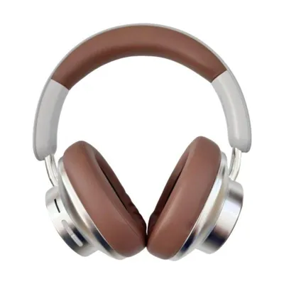 Kabellose Bluetooth-Kopfhörer mit Geräuschunterdrückung, 40 mm, komfortabel, braun