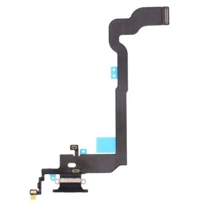 iPhone X A1865 A1901 Schwarzes Ersatz-Flexkabel für Ladeanschluss Flexkabel