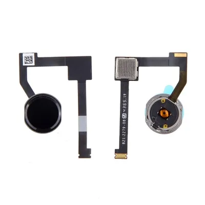 iPad 6 Air 2 Home-Button-Flexkabel mit originalem schwarzem Home-Button – Gebraucht