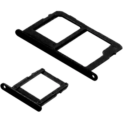 Ersatz-SIM-Kartenhalter für Samsung Galaxy J6 2018 J600 (schwarz)