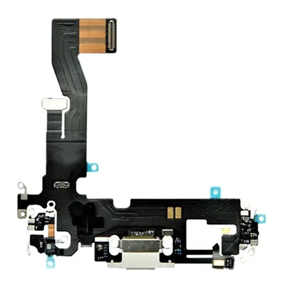iPhone 12 Ladeanschluss-Flexkabel USB-Platine Weiß Ersatzteil