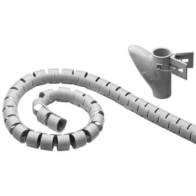 Kabelmanagement-Hülle Genérica 2,5 m 20 mm grau Kunststoff RoHS