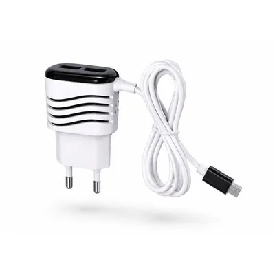 Micro-USB-Ladegerät 5V 3.1A Max mit 2 zusätzlichen USB-Ports