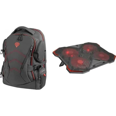 Gaming Rucksack Genesis Pallad 550 17.3" mit Kühlstation