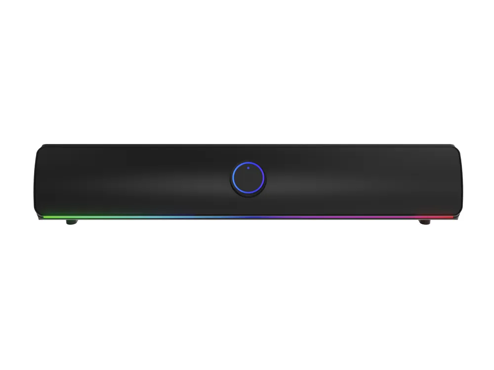 Soundbar Genesis Helium 312 BT 2.0 10W Bluetooth USB RGB Schwarz