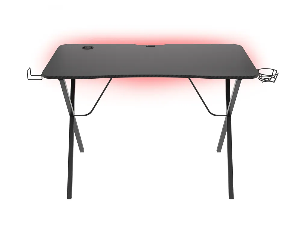 Genesis Holm 200 RGB Schwarzer Gaming-Tisch