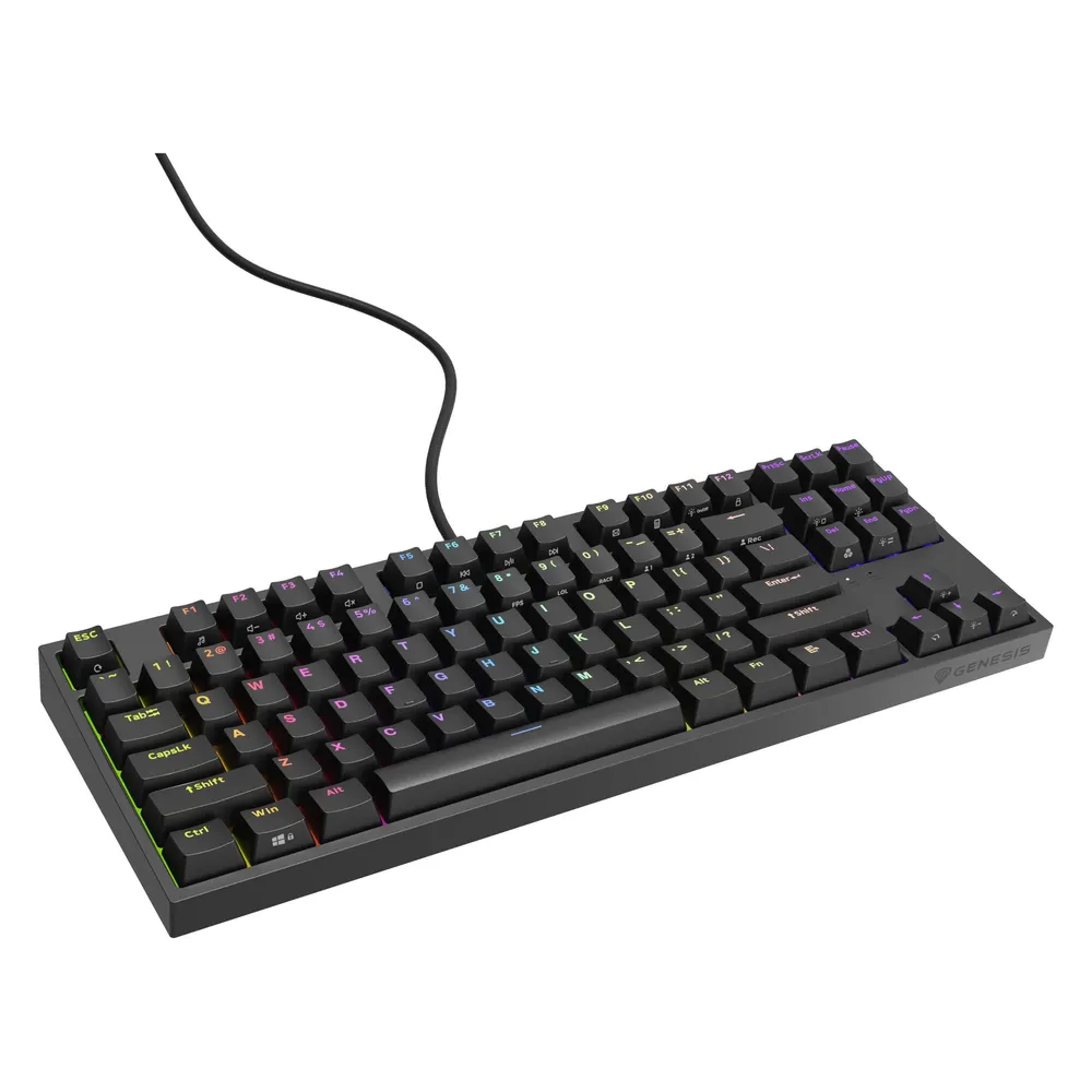 Genesis Klawiatura THOR 404 TKL Gateron Yellow Pro (NKG-2069)