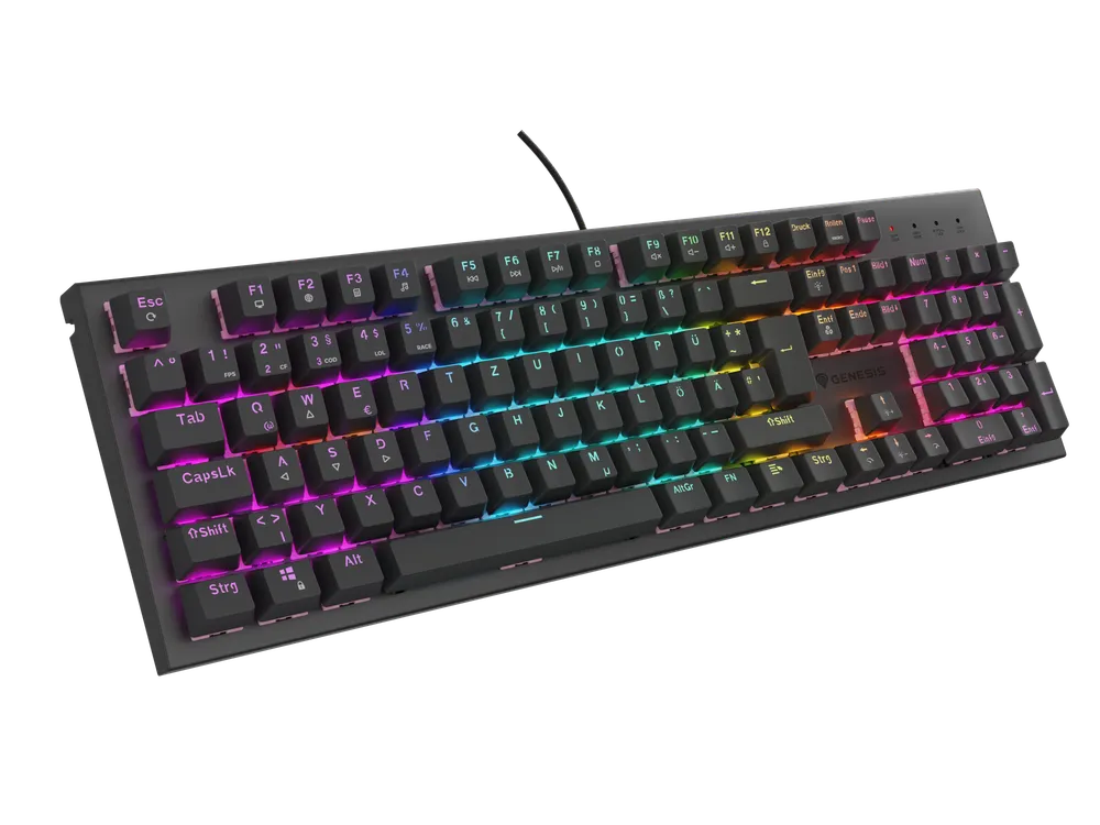 Genesis Gaming Tastatur THOR 303 silent kabelgeb. (DE)