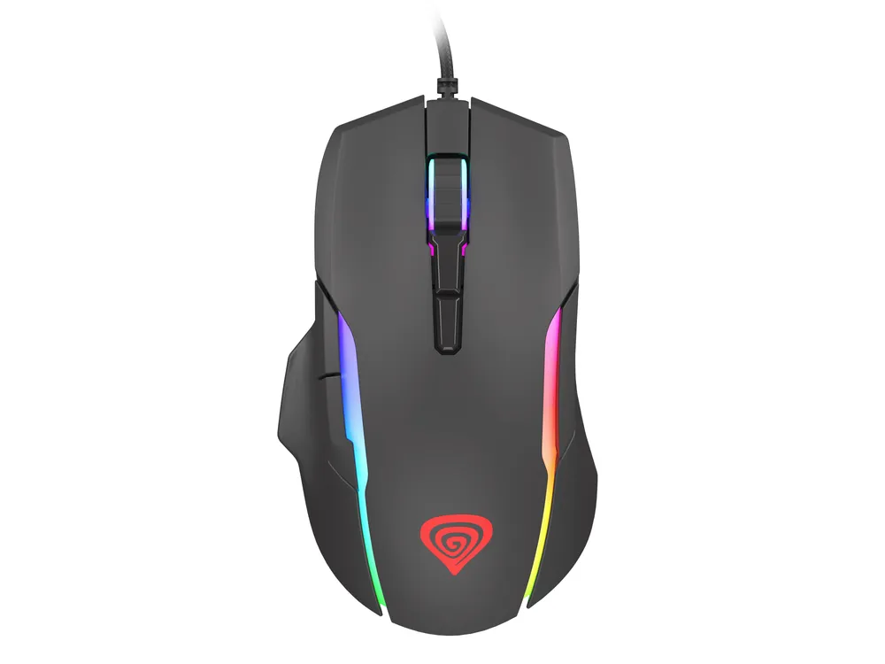 Genesis Xenon 220 RGB Gaming-Maus 6400 DPI Schwarz