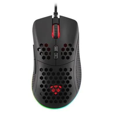 Maus Genesis Krypton 555 Gaming USB 8000 DPI RGB Schwarz