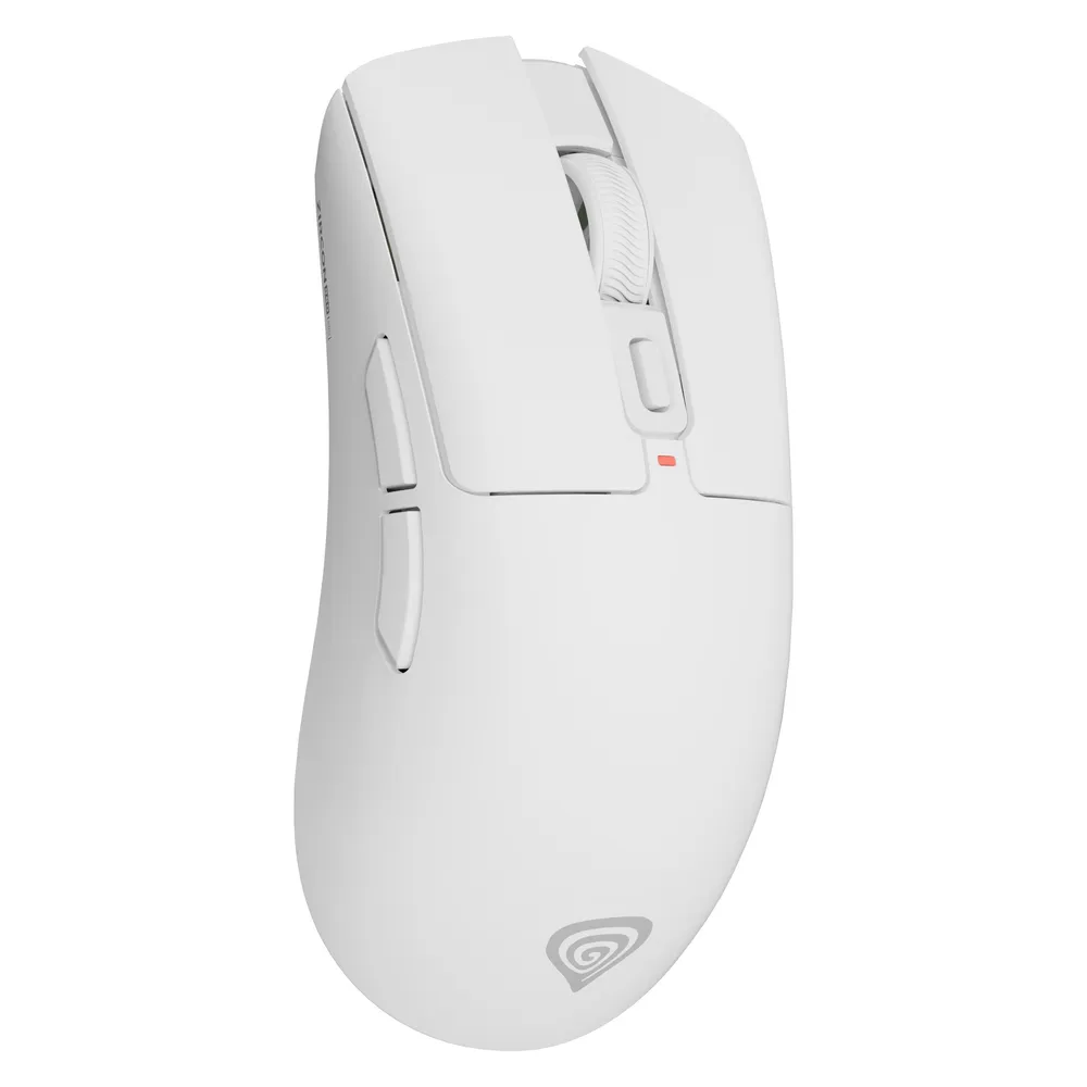 Ratón Genesis Zircon 880 Wireless Gaming 12000 DPI Weiß 6 Tasten