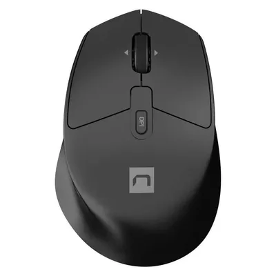 Maus Genesis Natec Kite kabellos Bluetooth RF 4000 DPI schwarz Scrollrad