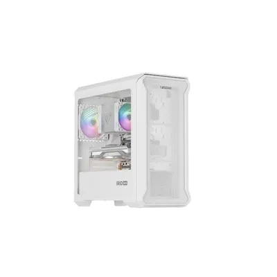 PC-Gehäuse GENESIS Irid 503 Mini Tower Transparent Weiß Gaming RGB PC-Gehäuse GENESIS Irid 503