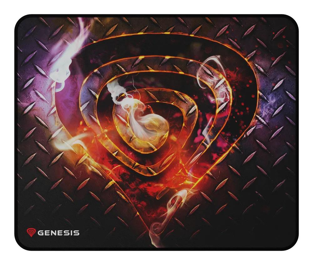 Mauspad Genesis Carbon 500 M Steel G2 Multicolor 300x250x2,5mm Rutschfest Wasserdicht