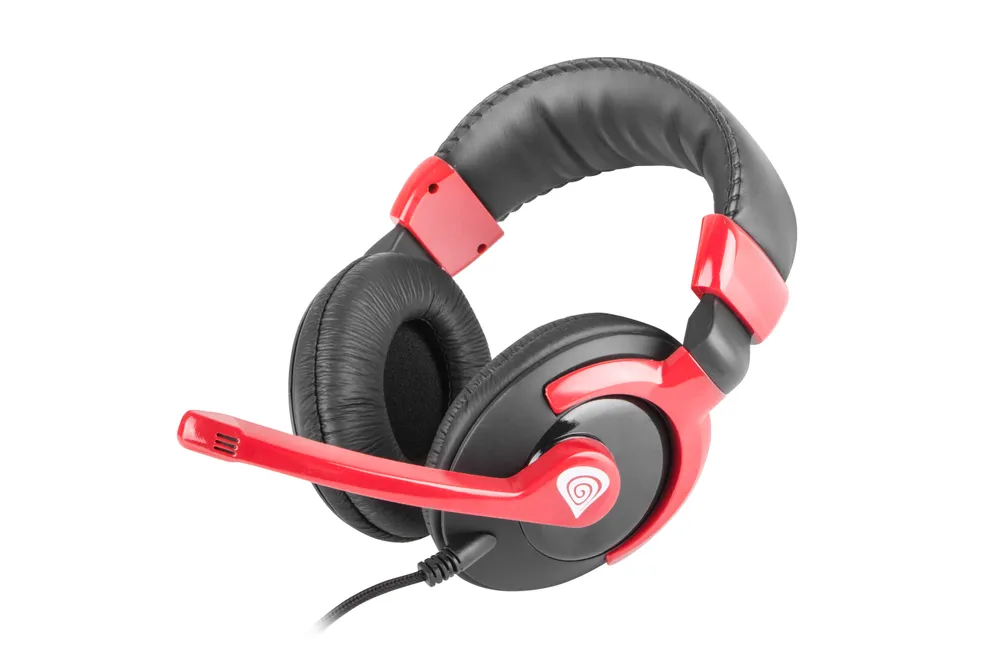 Genesis HM34X Gaming-Kopfhörer Schwarz/Rot