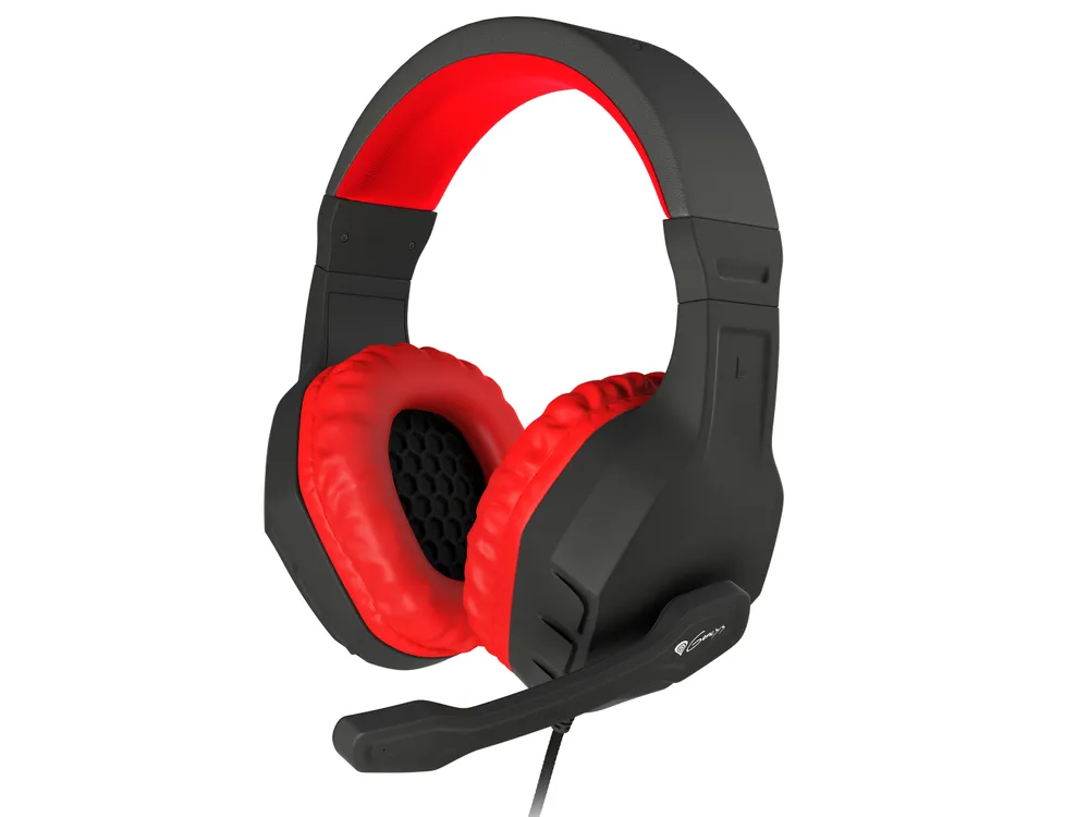 Genesis Argon 200 Gaming-Headset, Rot