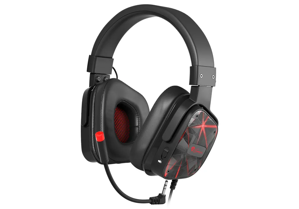 Genesis Argon 570 Gaming-Kopfhörer Schwarz/Rot