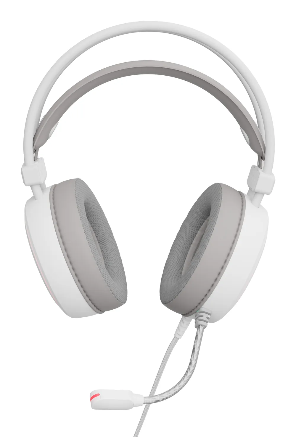 Auriculares Genesis NSG-2308 con cable 3,5 mm USB Gaming RGB Mikrofon Weiß