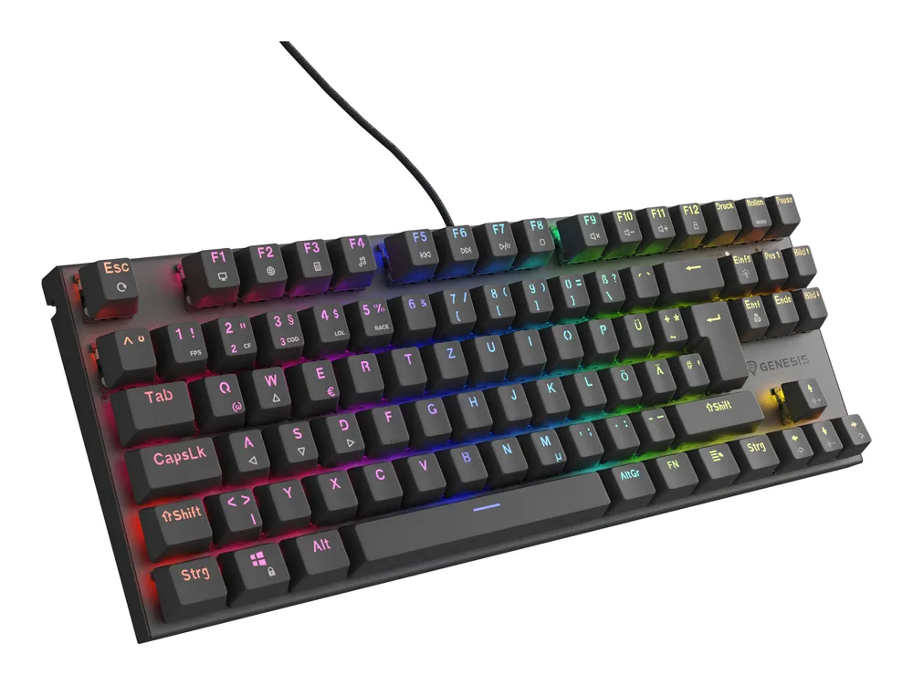 Thor 303 TKL Gaming-Tastatur, Schwarz