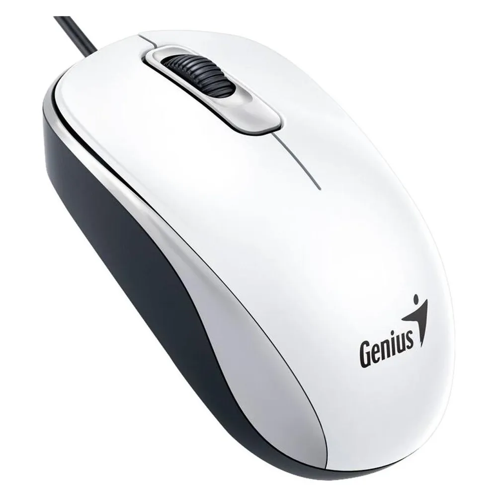 Genius DX-110 Optische Maus 1000DPI Weiß