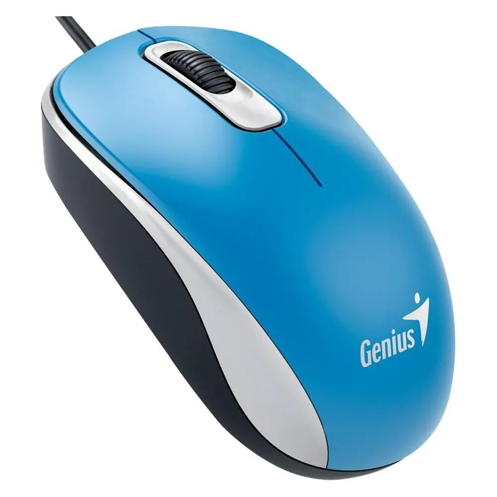 Genius DX-110 Optische Maus 1000 DPI Blau