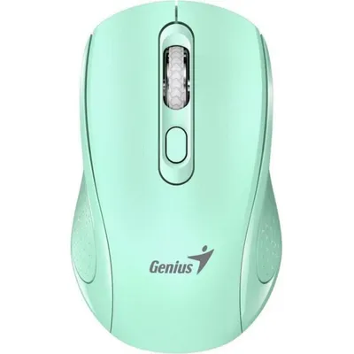 Ratón Genius NX-8025S kabellos 1200 DPI grün aquamarin mit Copilot
