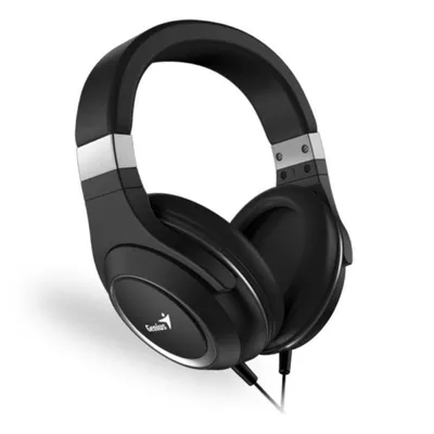 Genius HS-610 Kopfhörer mit Mikrofon schwarz