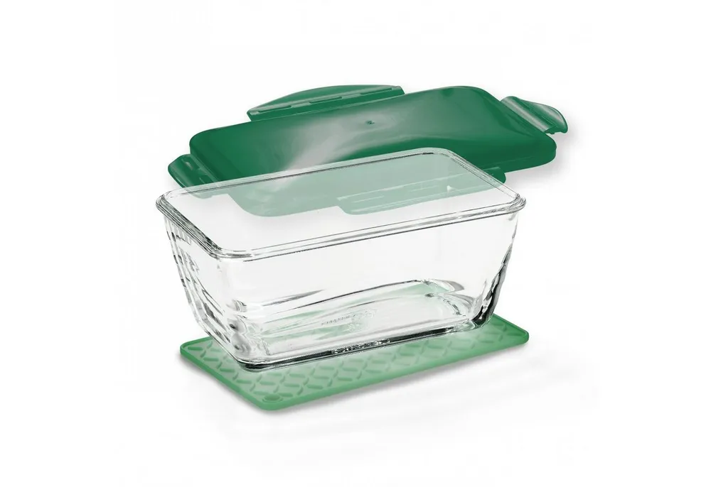 Genius Gemüseschneider Nicer Dicer Chef S Glasschüssel Set 3-tlg., Backofengeeignet bis 250°C