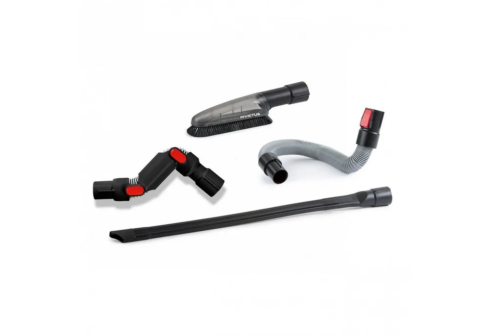 Genius Staubsaugerdüsen-Set Invictus X9 Staub-Set 4tlg. Zubehör für X3, X5, X7, X9, Zubehör für Genius Invictus X9, (Set, 4 teilig), Staub-Set Reinigung von Oberflächen und Möbeln