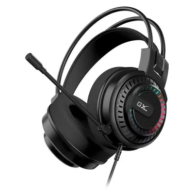 Genius USB-Kabel Over-Ear RGB Kopfhörer mit Mikrofon Schwarz