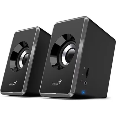 Lautsprecher Genius PC 2.0 USB 6W mit Fernbedienung und kompakt Design