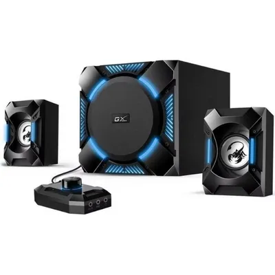 Lautsprecher Genius PC 2.1 Kabel 36W schwarz und blau
