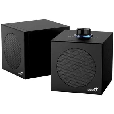 Lautsprecher Genius PC USB 4W RMS schwarz mit USB-A und USB-C Anschluss