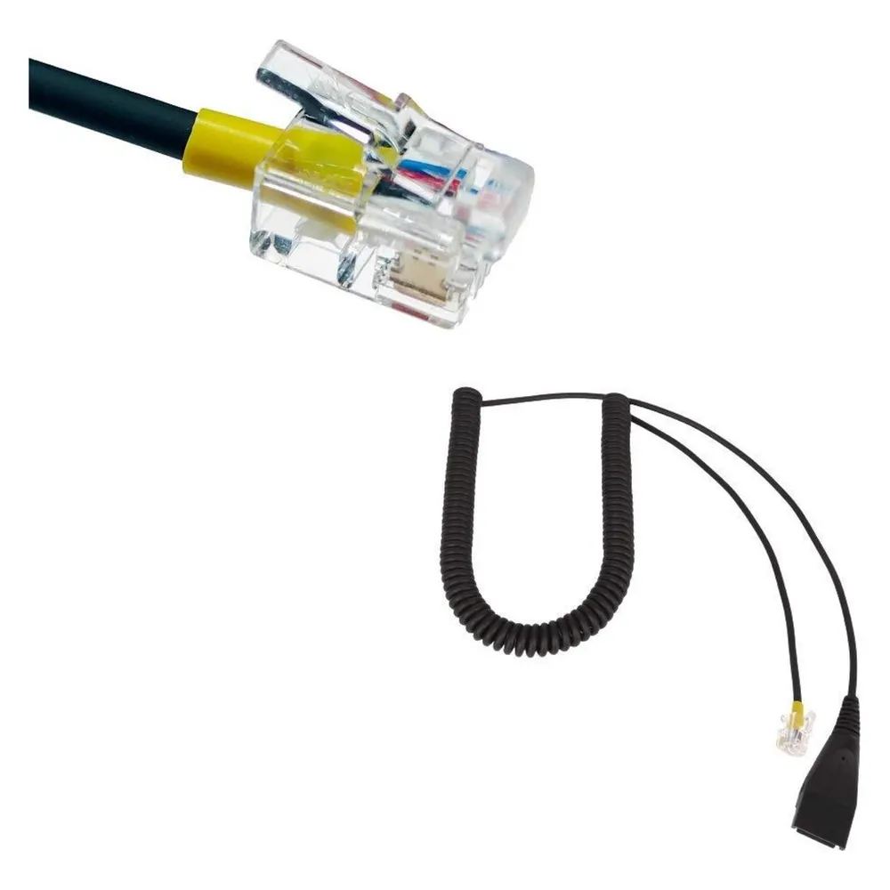 Gequdio RJ-Kabel kompat. mit Mitel,Aastra,Fanvil,Poly,Gigset