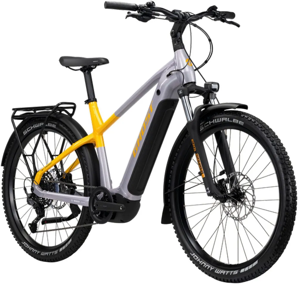 Ghost E-Bike Mountainbike E-Teru Universal EQ High - Bosch Mittelmotor, 10 Gang Shimano Cues U6000 Shadow+ Schaltwerk, Kettenschaltung, Mittelmotor, 600 Wh