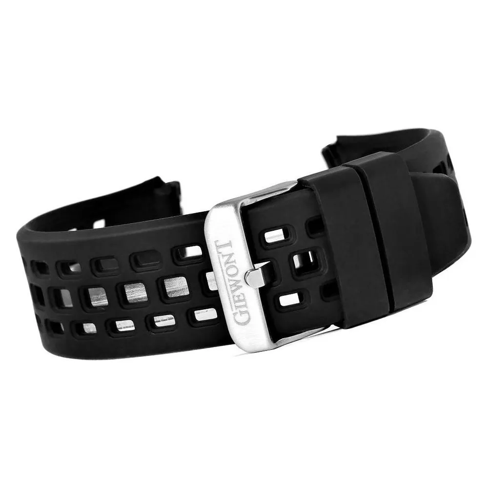 Giewont Pasek do Smartwatch GW440 Silikonowy CZARNY GWP440-1