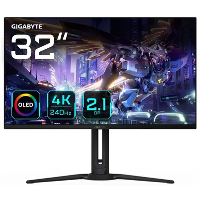 Gigabyte AORUS FO32U2P 31,5" QD-OLED UltraHD 4K 240Hz FreeSync Premium