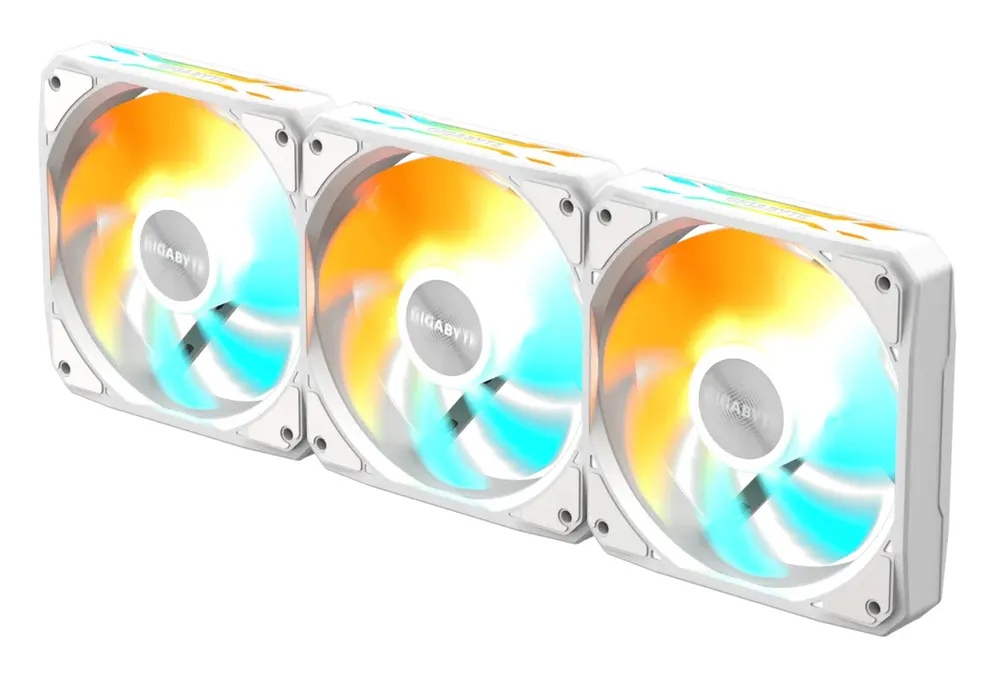 Ventilador suplementario Gigabyte GP-GBT EZFAN1203 ICE 120mm 2200RPM mit LED-Beleuchtung