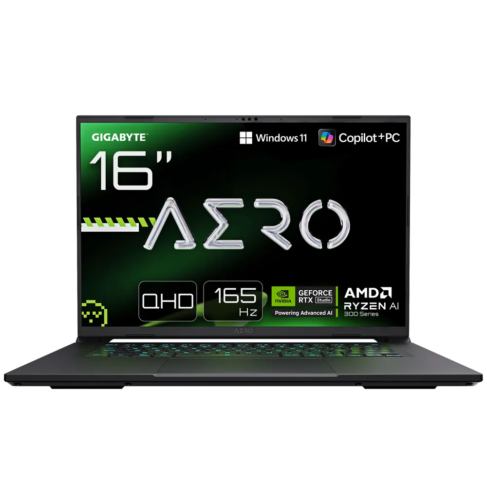 GIGABYTE AERO X16 2WH - 16'' - AMD Ryzen AI 9 - 32GB RAM/2TB SSD - RTX 5070