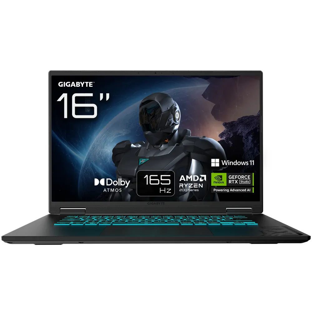 GIGABYTE GAMING A16 3WH - 16'' - AMD Ryzen Pro 7 - 16GB RAM/1TB SSD - RTX 5070