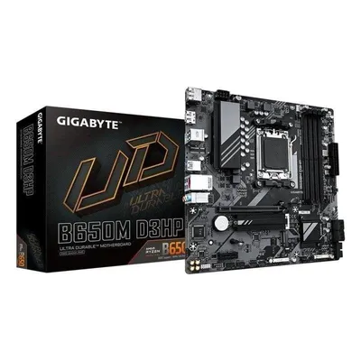 Motherboard Gigabyte B650M D3HP B650 AM5 DDR5 Micro-ATX 2.5GbE M.2 RGB