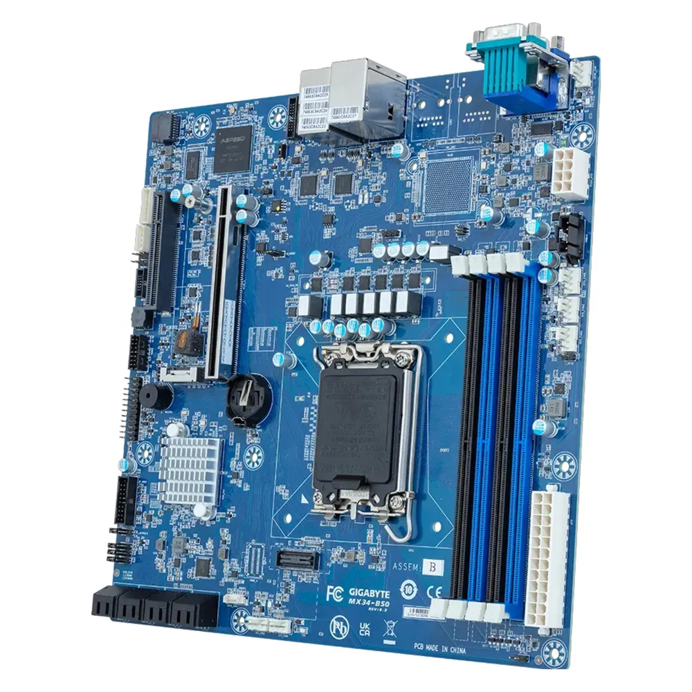 Mainboard Gigabyte MX34-BS0 LGA 1700 DDR5 Micro ATX PCIe 5.0 SATA RAID