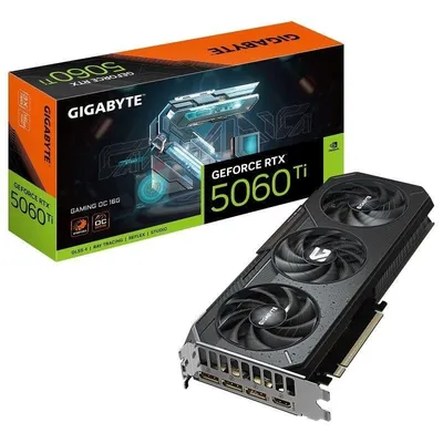 Grafikkarte Gigabyte GeForce RTX 5060 Ti GAMING OC 16GB GDDR7 Reflex 2 RTX AI DLSS4