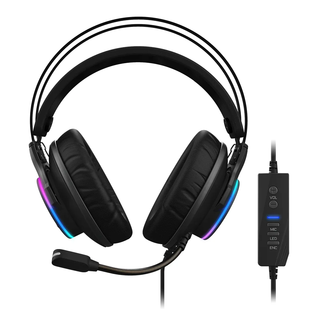 Gigabyte Aorus H1 Gaming-Headset 7.1 Schwarz