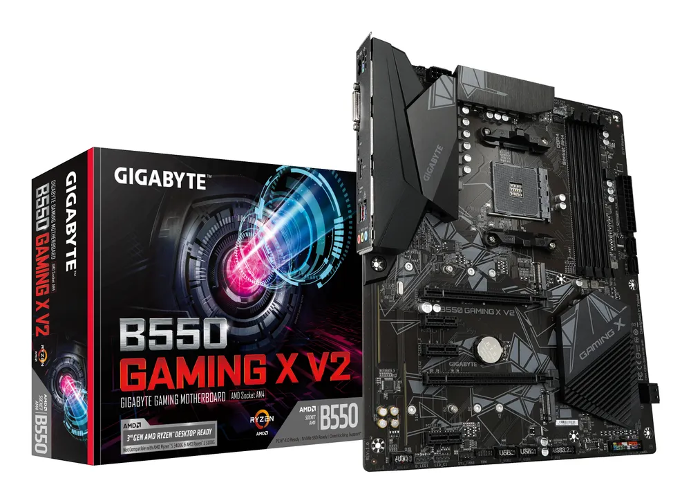 Motherboard Gigabyte B550 GAMING X V2 AMD B550 Sockel AM4 DDR4 ATX RGB