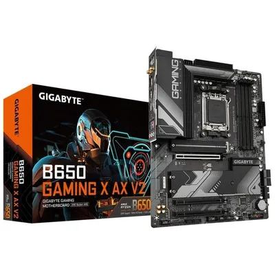 Motherboard Gigabyte B650 GAMING X AX V2 B650 Socket AM5 DDR5 ATX WiFi 6E PCIe 5.0 RGB